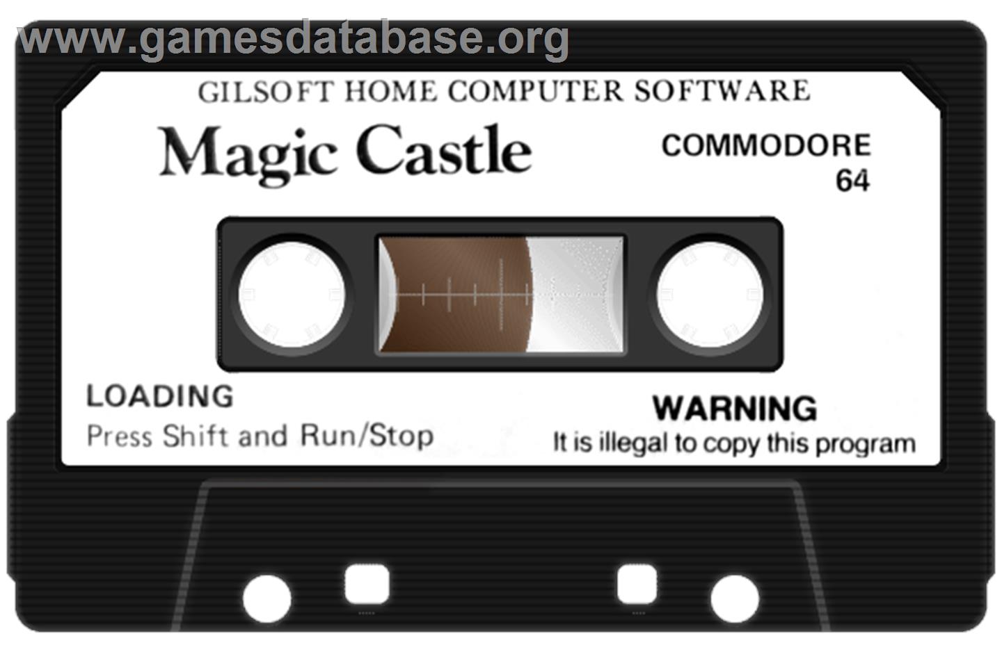 Magic Castle (Gilsoft) - Commodore 64 - Artwork - Cartridge