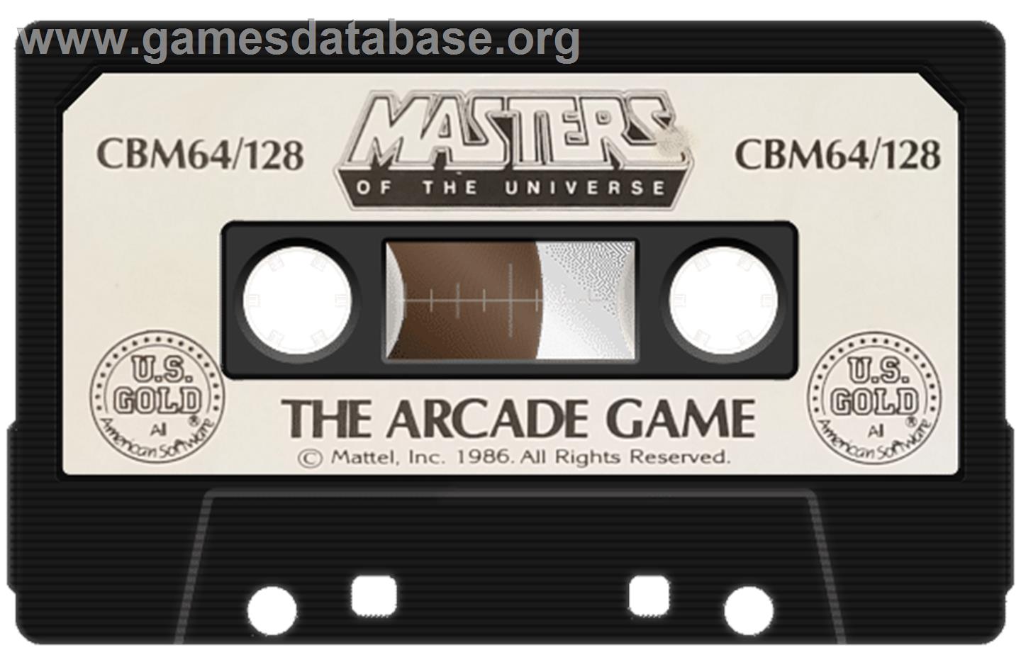 Masters of the Universe: The Arcade Game - Commodore 64 - Artwork - Cartridge