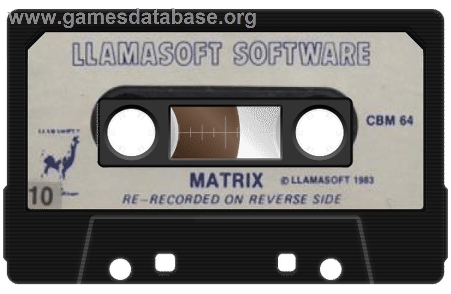 Matrix (Lars Mittmann) - Commodore 64 - Artwork - Cartridge