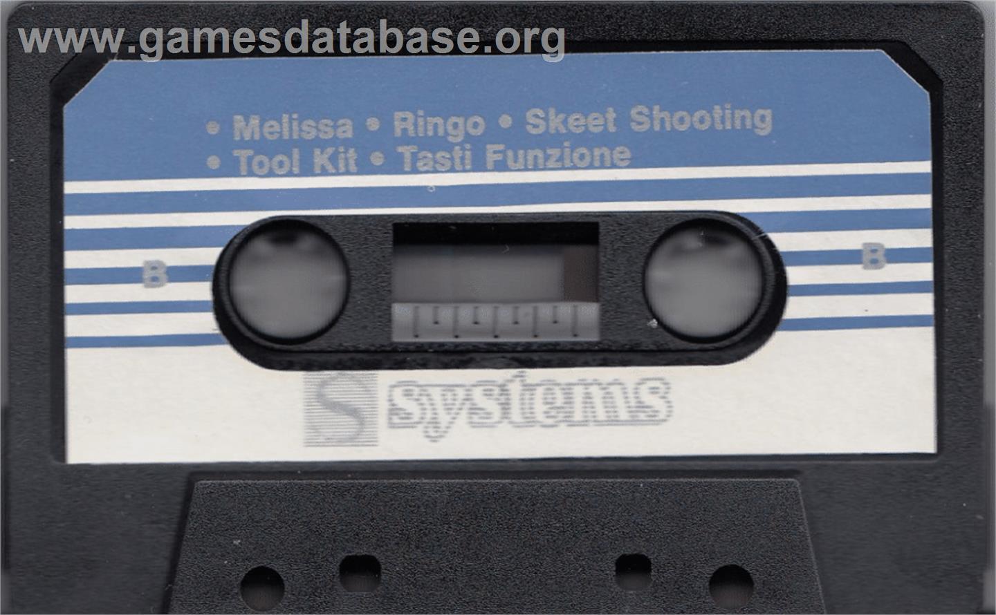 Melissa - Commodore 64 - Artwork - Cartridge
