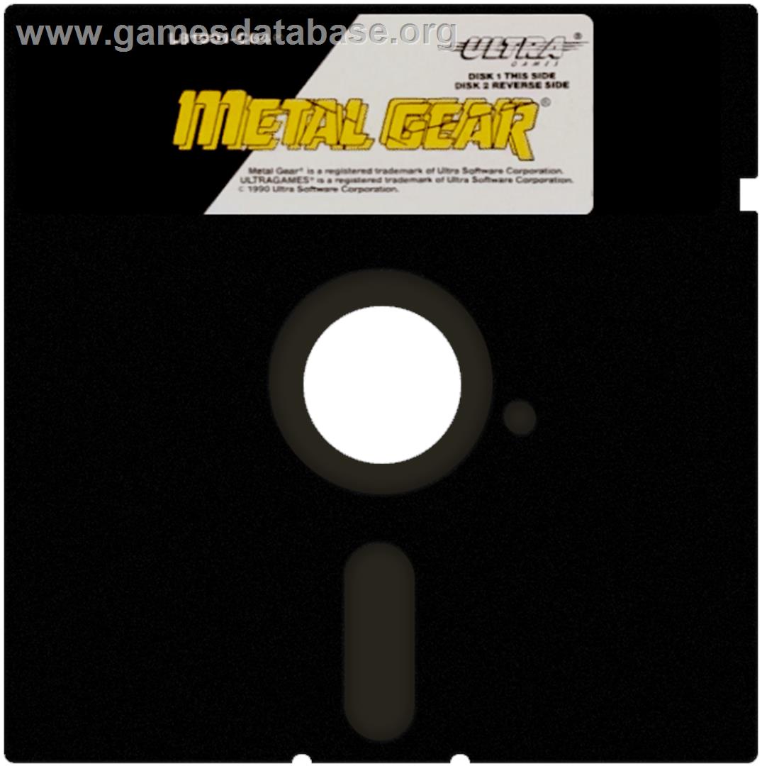 Metal Gear - Commodore 64 - Artwork - Cartridge