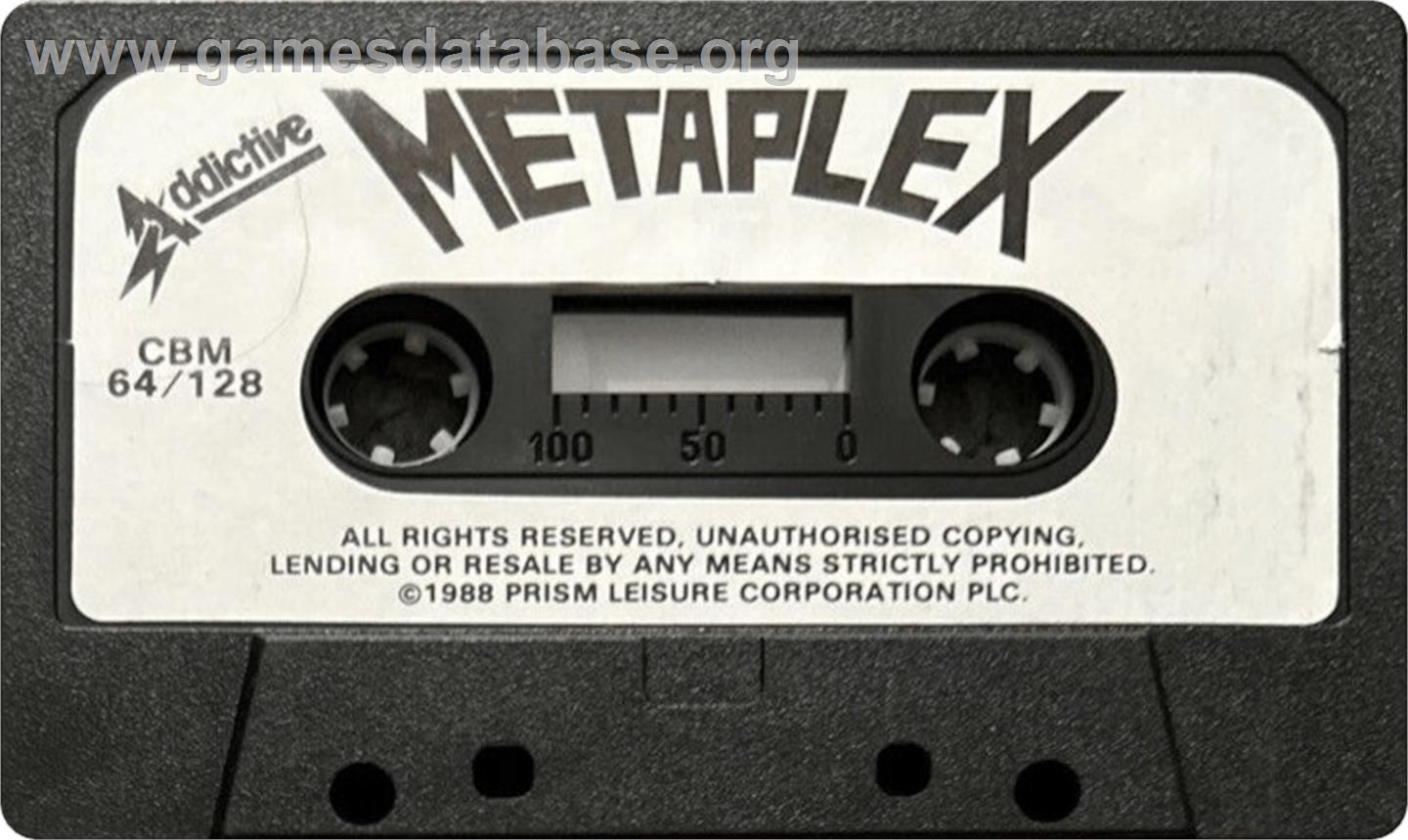 Metaplex - Commodore 64 - Artwork - Cartridge