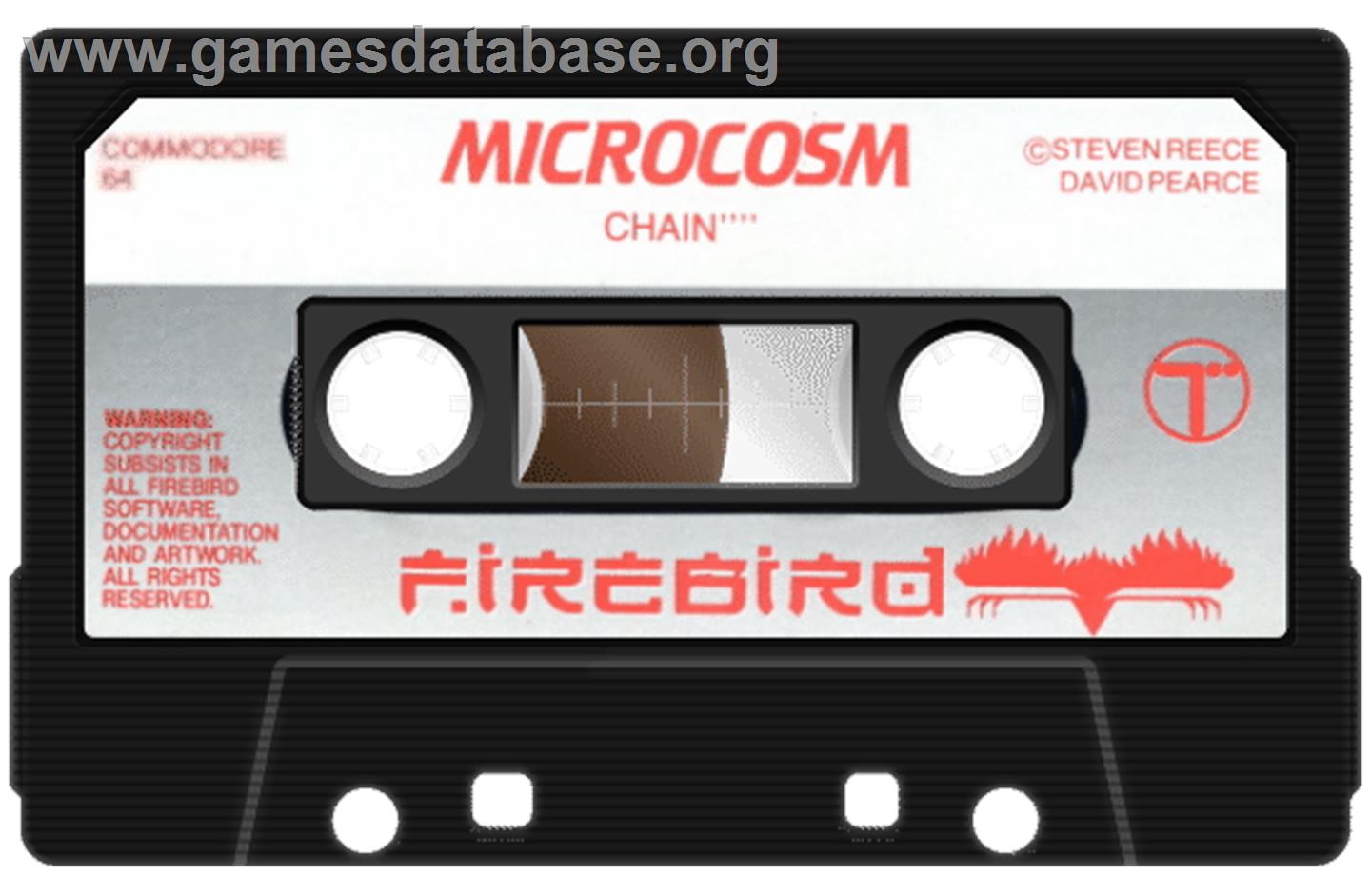 Microcosm - Commodore 64 - Artwork - Cartridge