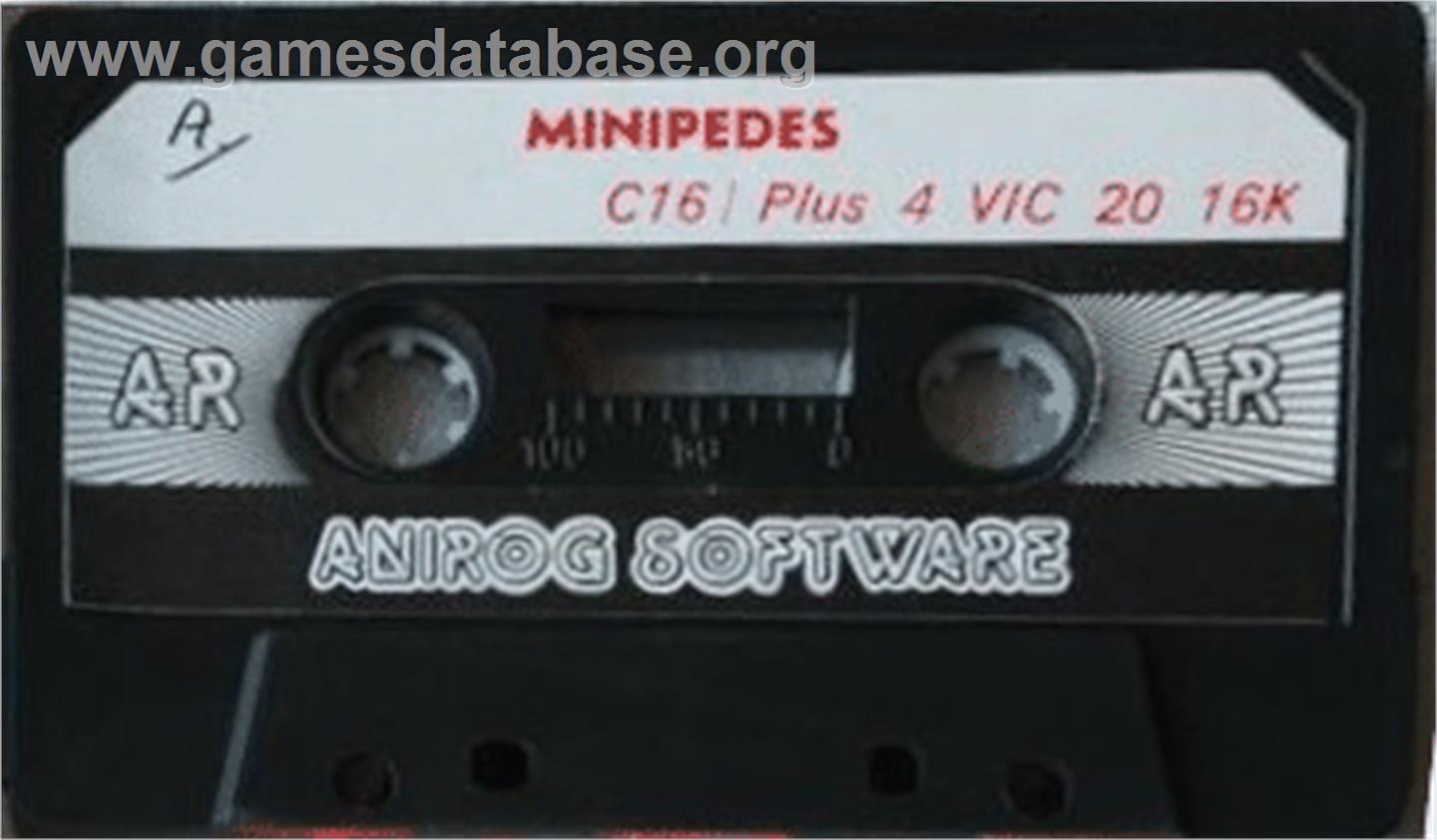 Minipedes - Commodore 64 - Artwork - Cartridge