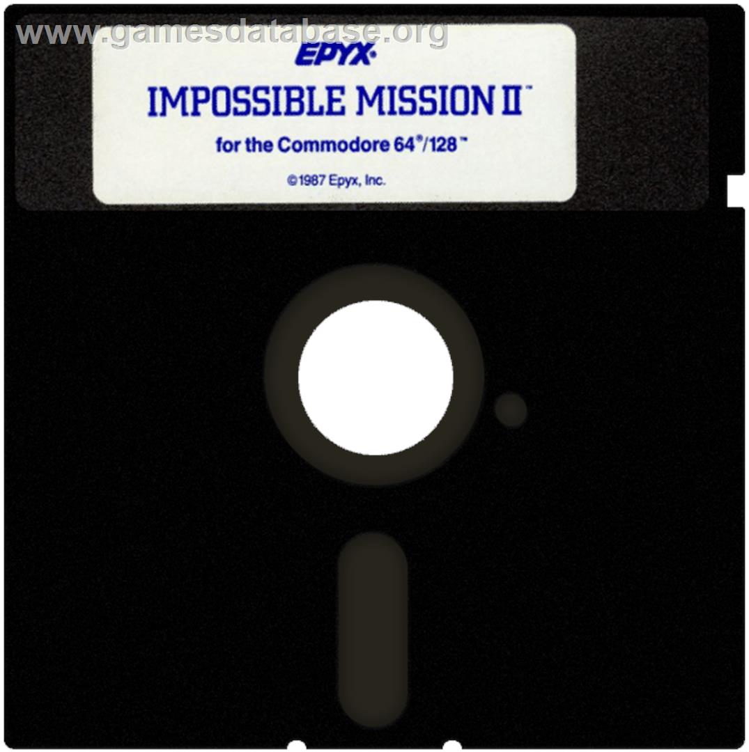 Mission 2 - Commodore 64 - Artwork - Cartridge