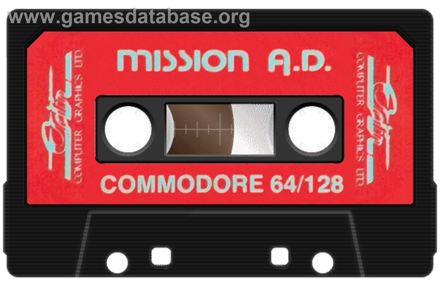 Mission A.d. - Commodore 64 - Artwork - Cartridge
