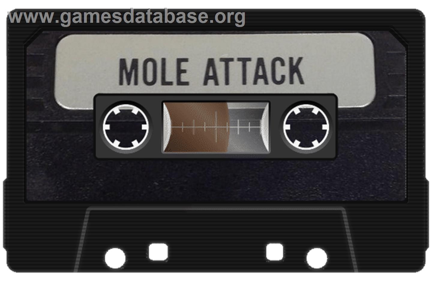 Mole Attack (Commodore) - Commodore 64 - Artwork - Cartridge