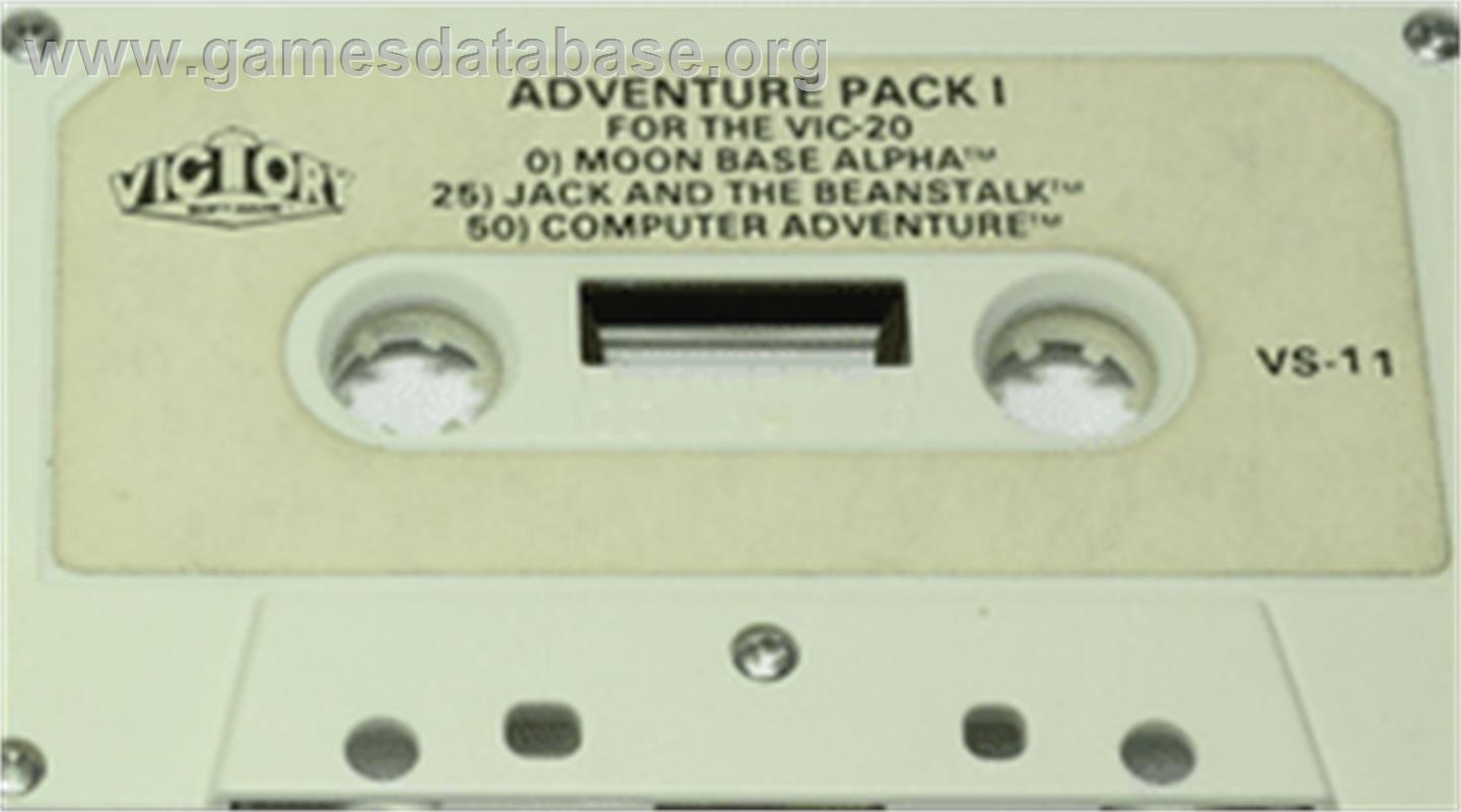 Moon Base Alpha - Commodore 64 - Artwork - Cartridge