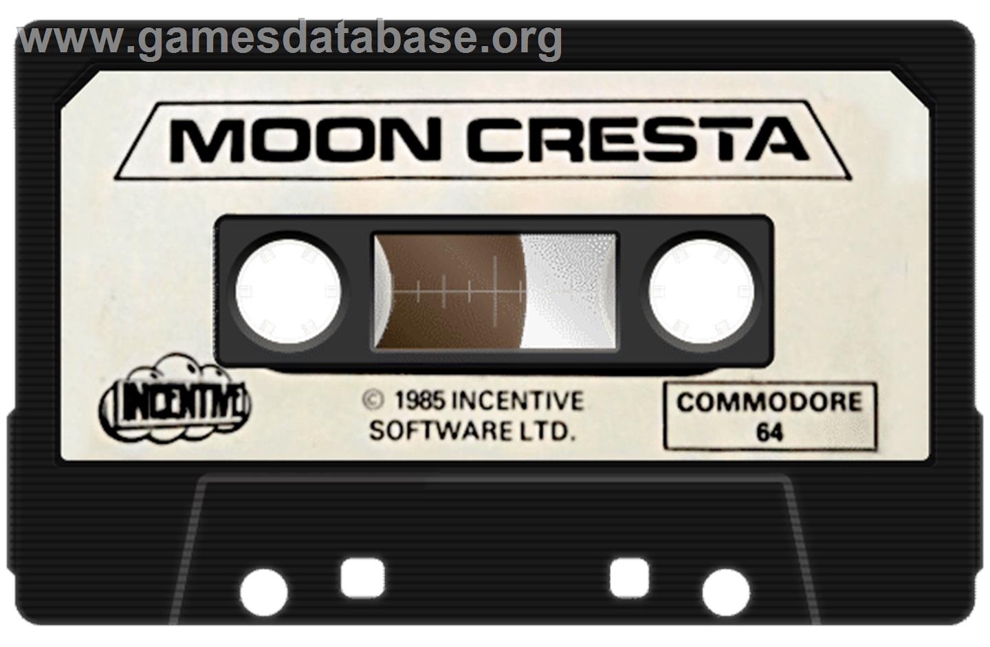 Moon Cresta - Commodore 64 - Artwork - Cartridge