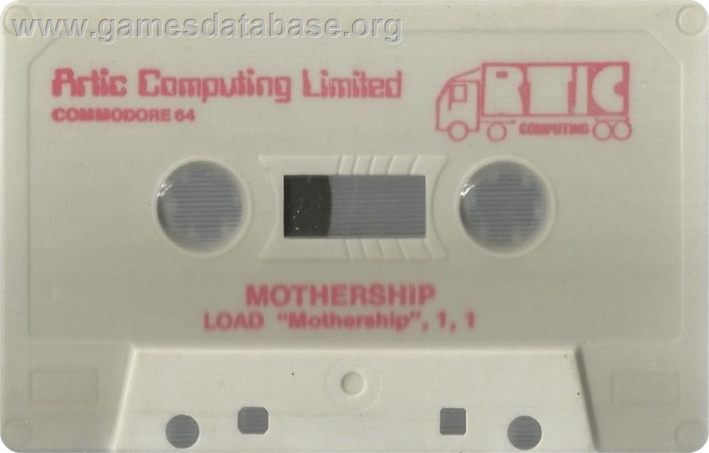 Mothership - Commodore 64 - Artwork - Cartridge