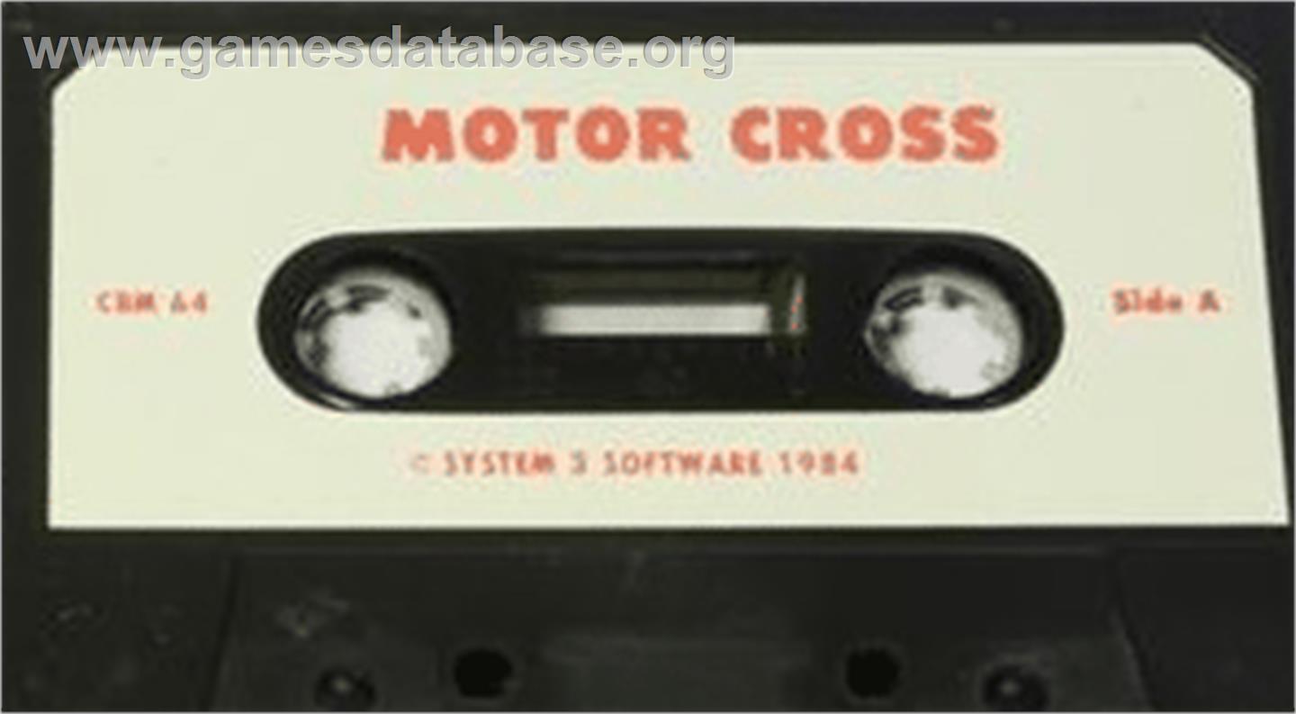 Motocross (Codemasters) - Commodore 64 - Artwork - Cartridge