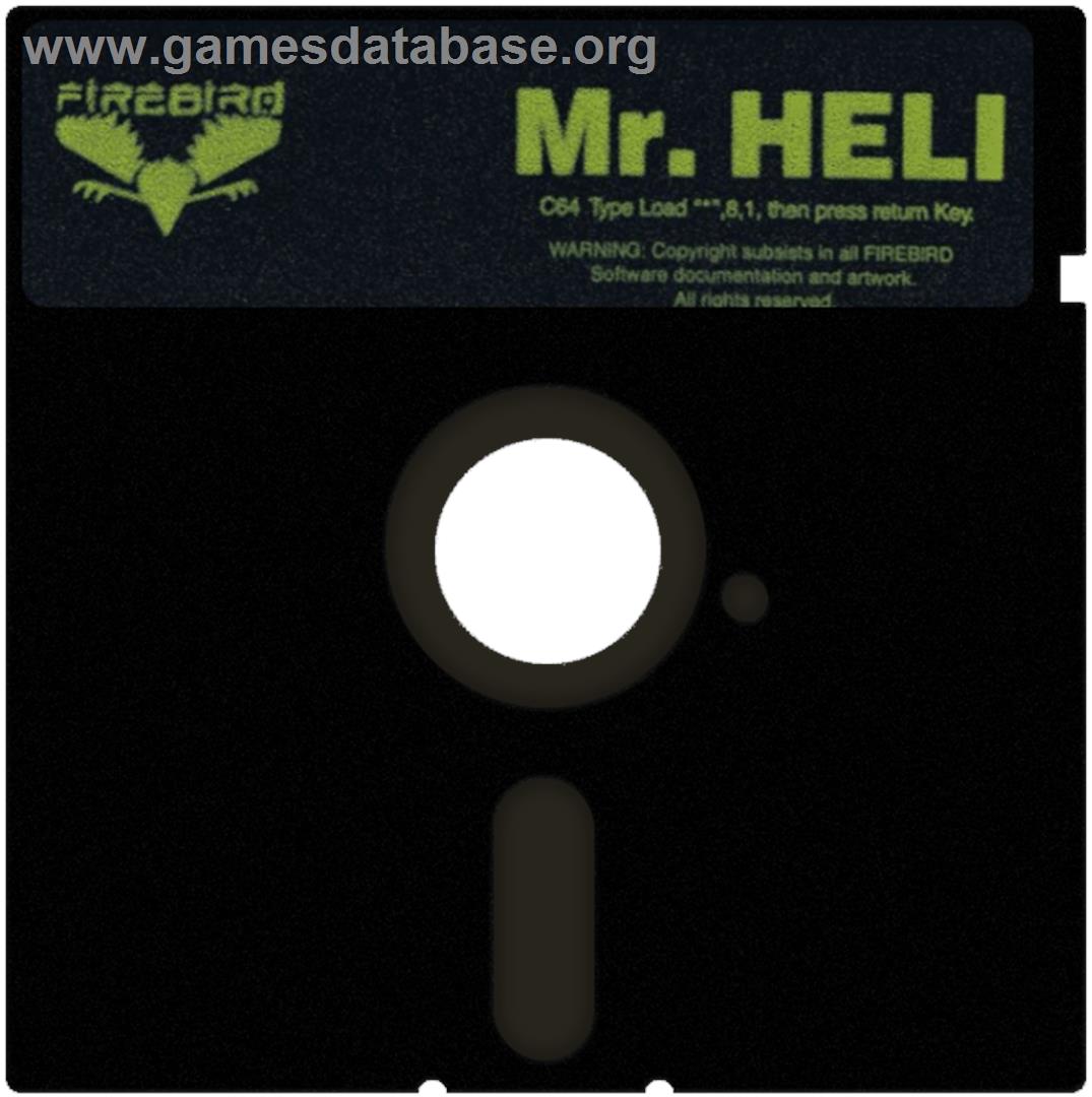 Mr. Heli - Commodore 64 - Artwork - Cartridge