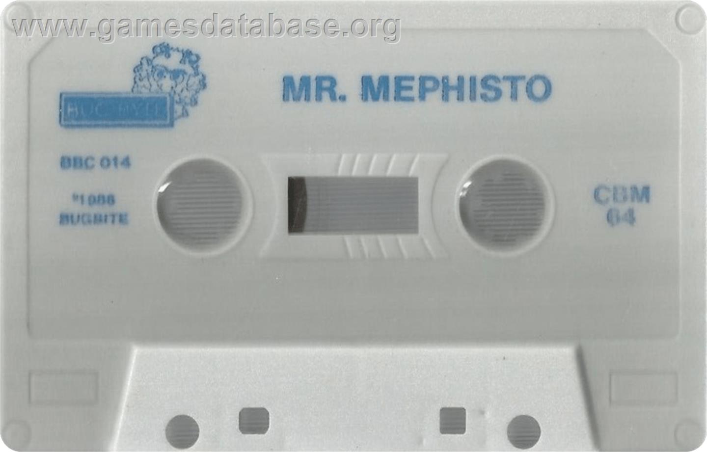 Mr. Mephisto - Commodore 64 - Artwork - Cartridge