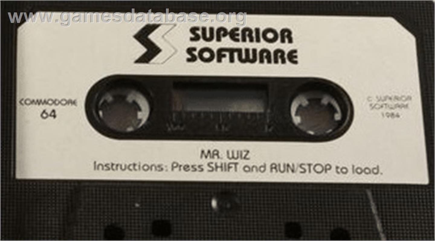 Mr. Wiz! - Commodore 64 - Artwork - Cartridge
