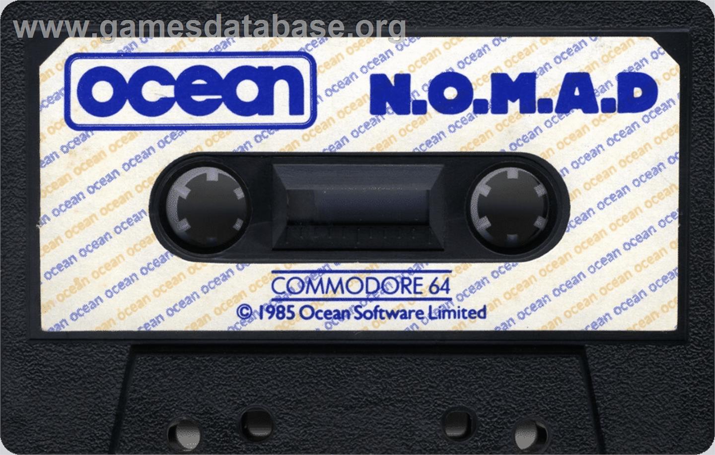 N.O.M.A.D - Commodore 64 - Artwork - Cartridge
