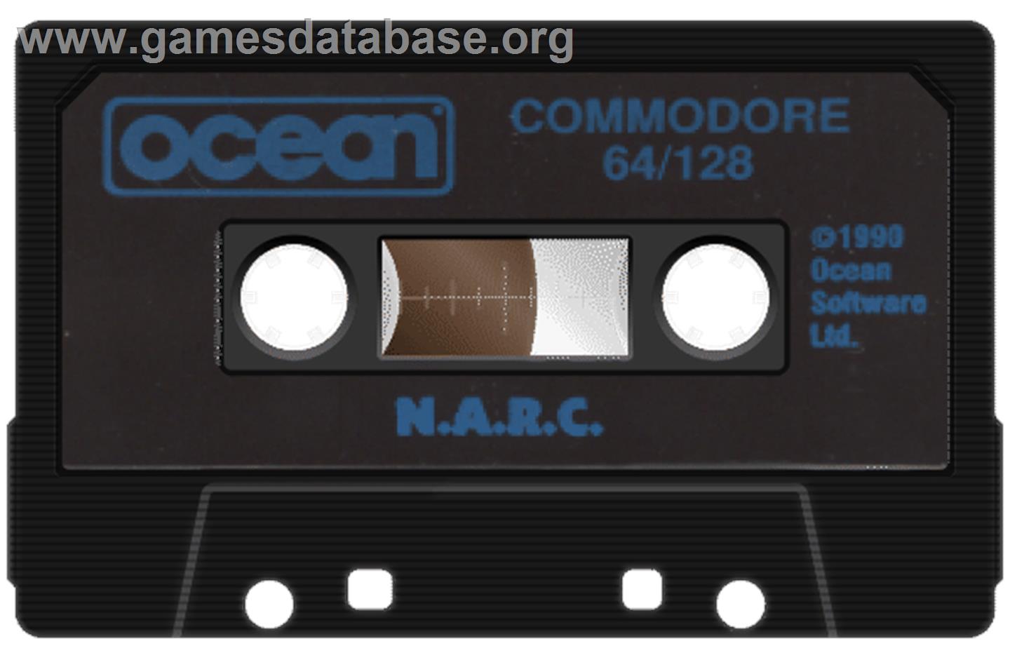 NARC - Commodore 64 - Artwork - Cartridge
