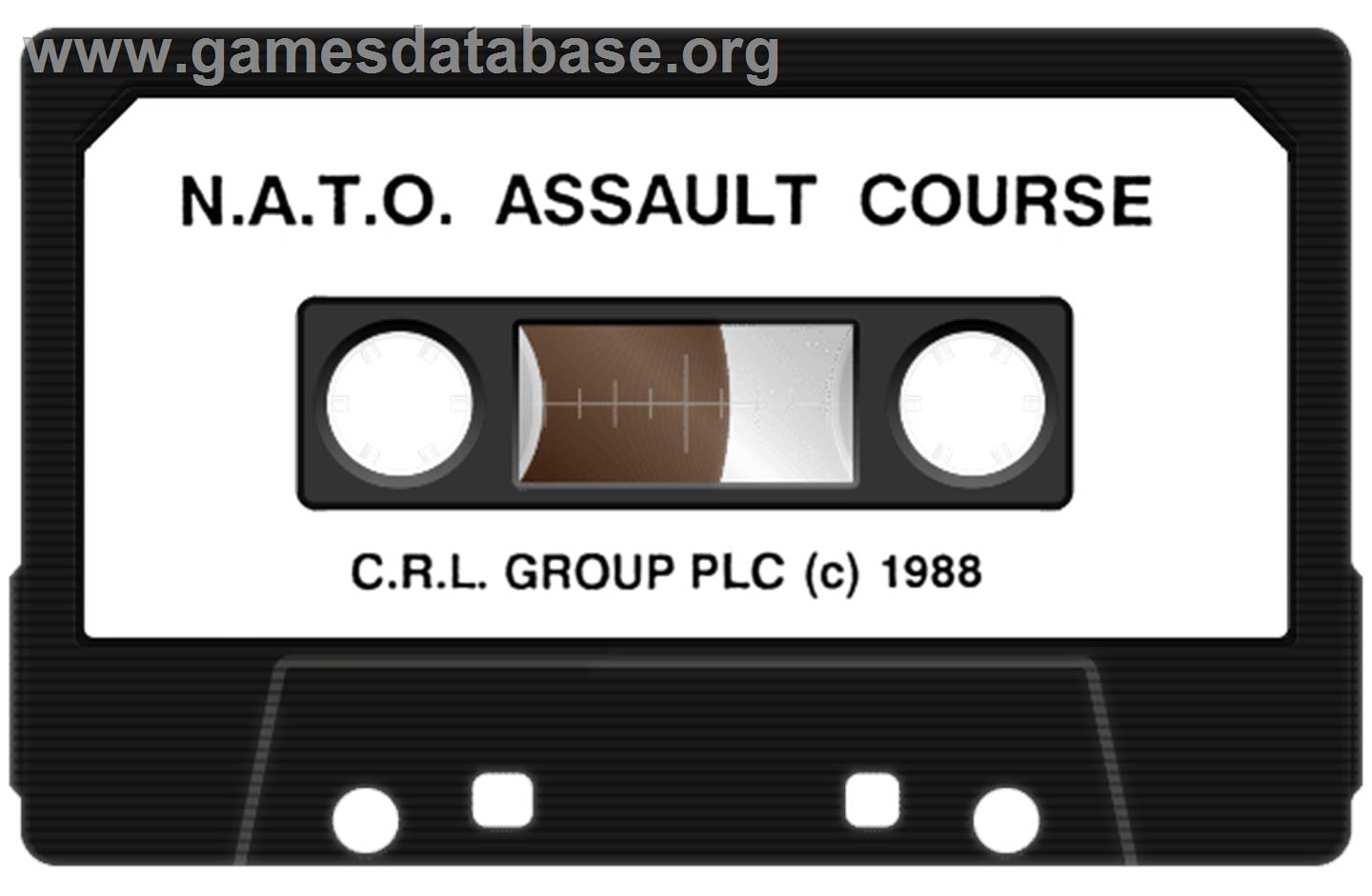 Nato Assault Course - Commodore 64 - Artwork - Cartridge