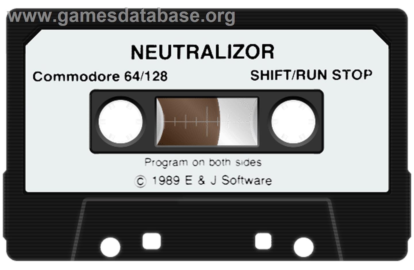 Neutralizor - Commodore 64 - Artwork - Cartridge