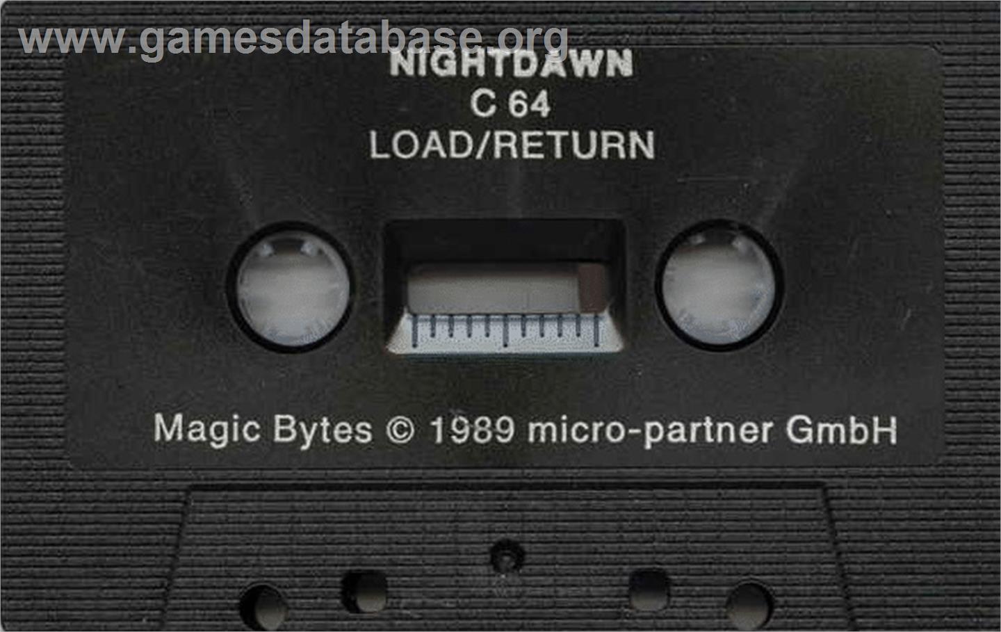 Nightdawn - Commodore 64 - Artwork - Cartridge
