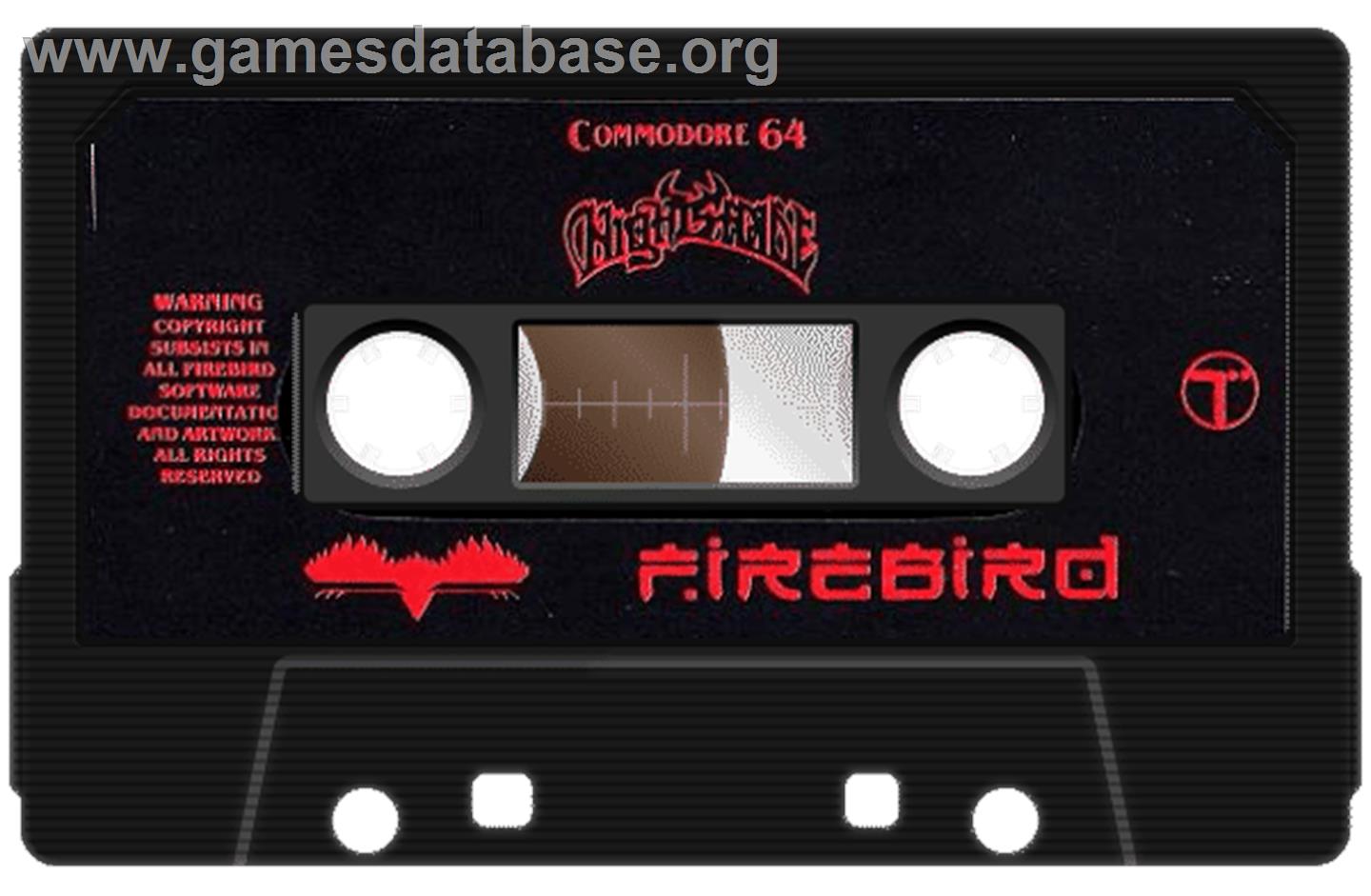 Nightshade - Commodore 64 - Artwork - Cartridge