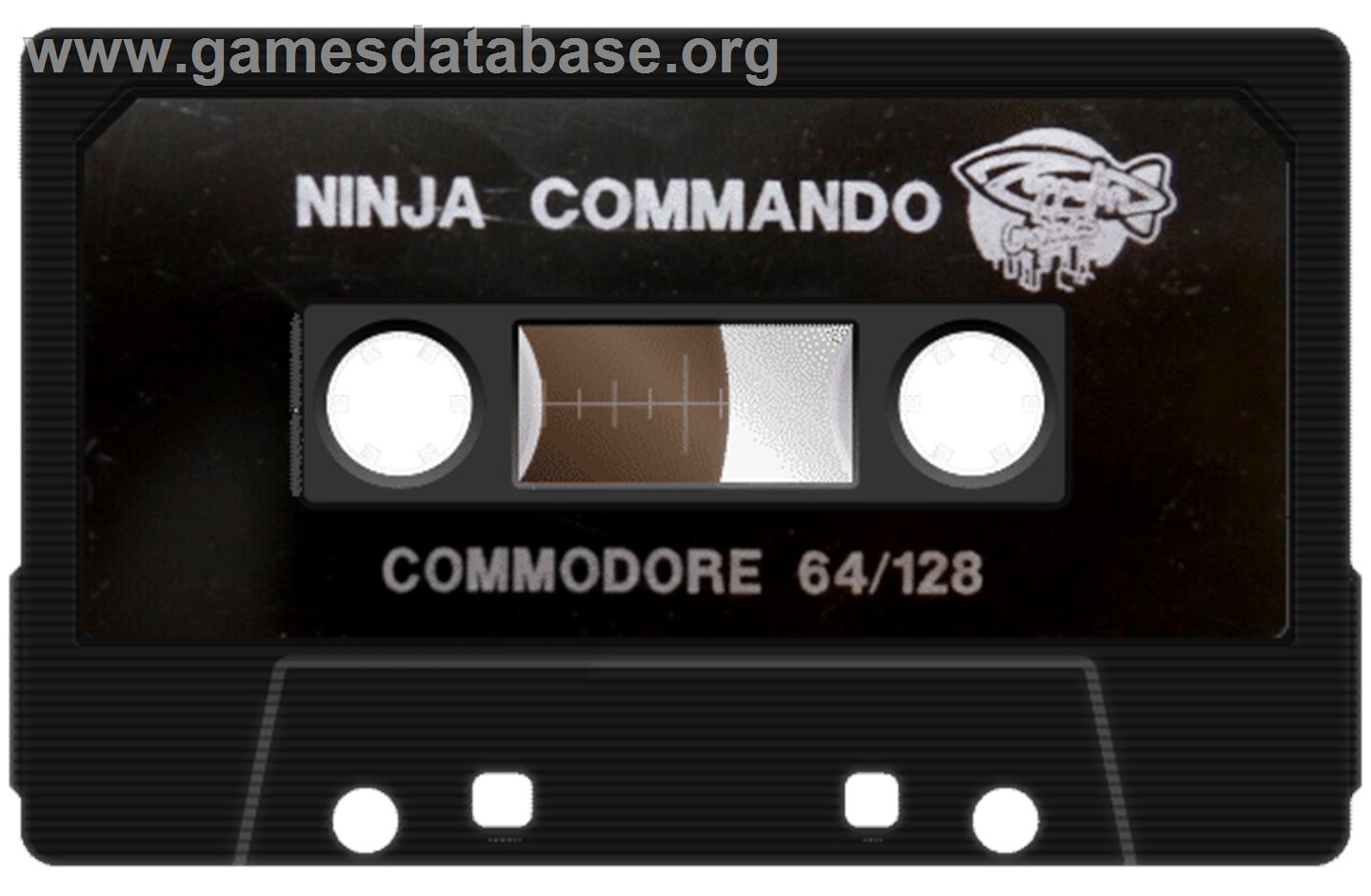 Ninja Commando - Commodore 64 - Artwork - Cartridge