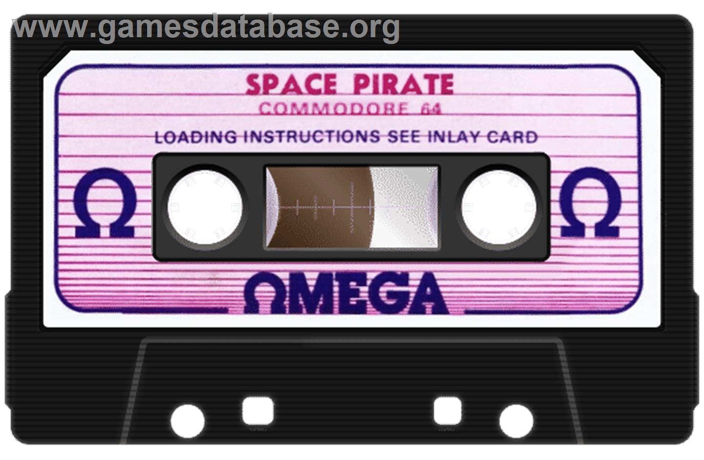 Nomad - The Space Pirate - Commodore 64 - Artwork - Cartridge