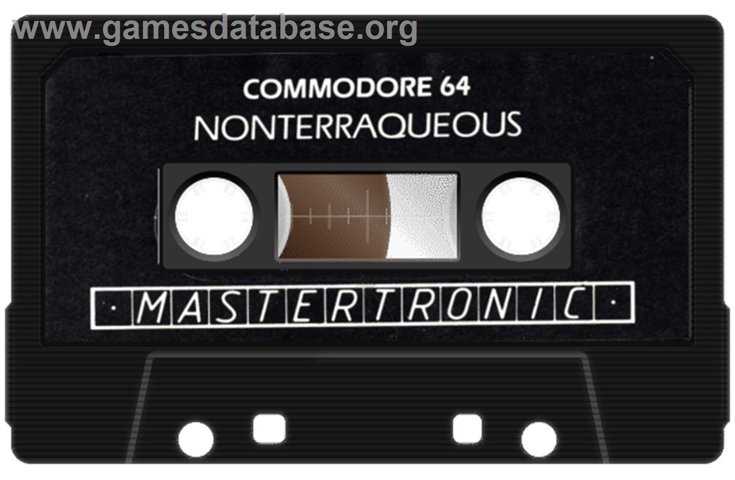 Nonterraqueous - Commodore 64 - Artwork - Cartridge
