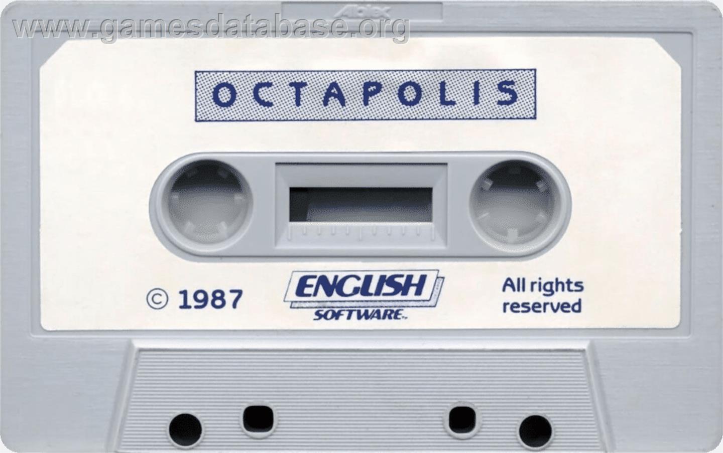 Octapolis - Commodore 64 - Artwork - Cartridge