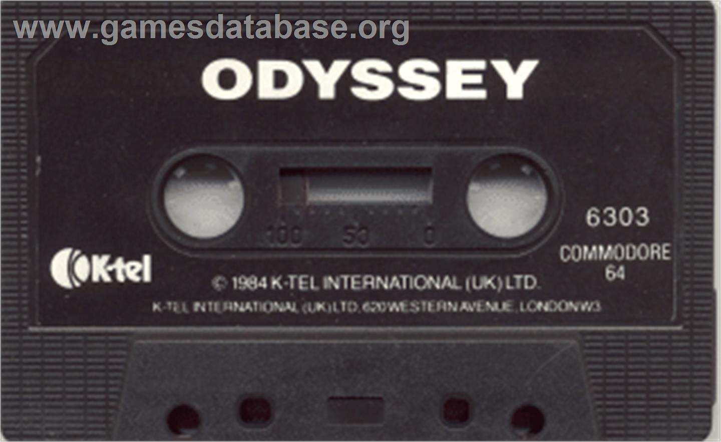 Odyssey (Logo Software) - Commodore 64 - Artwork - Cartridge