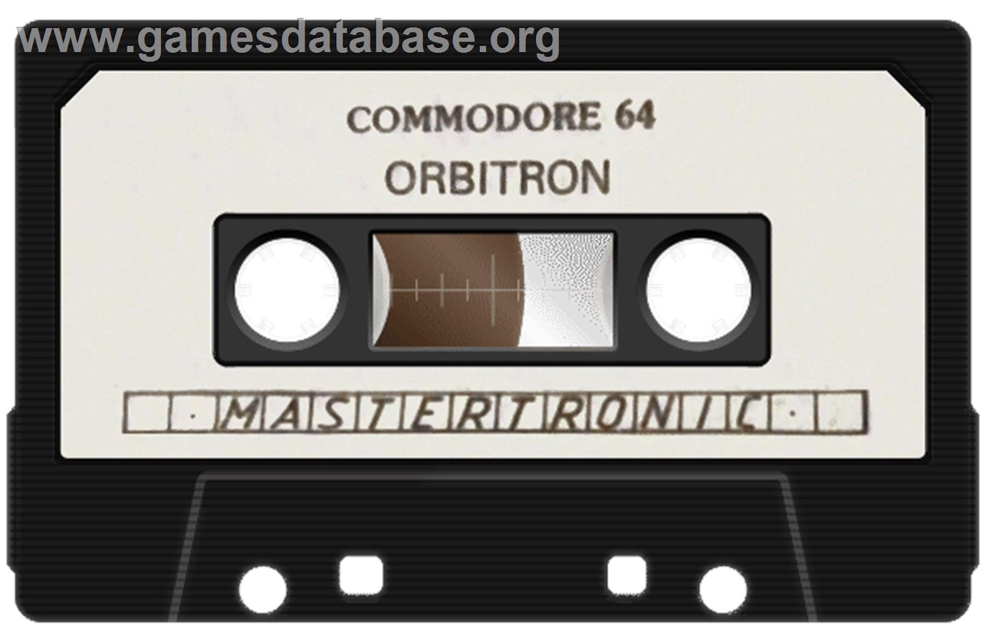 Orbitron - Commodore 64 - Artwork - Cartridge