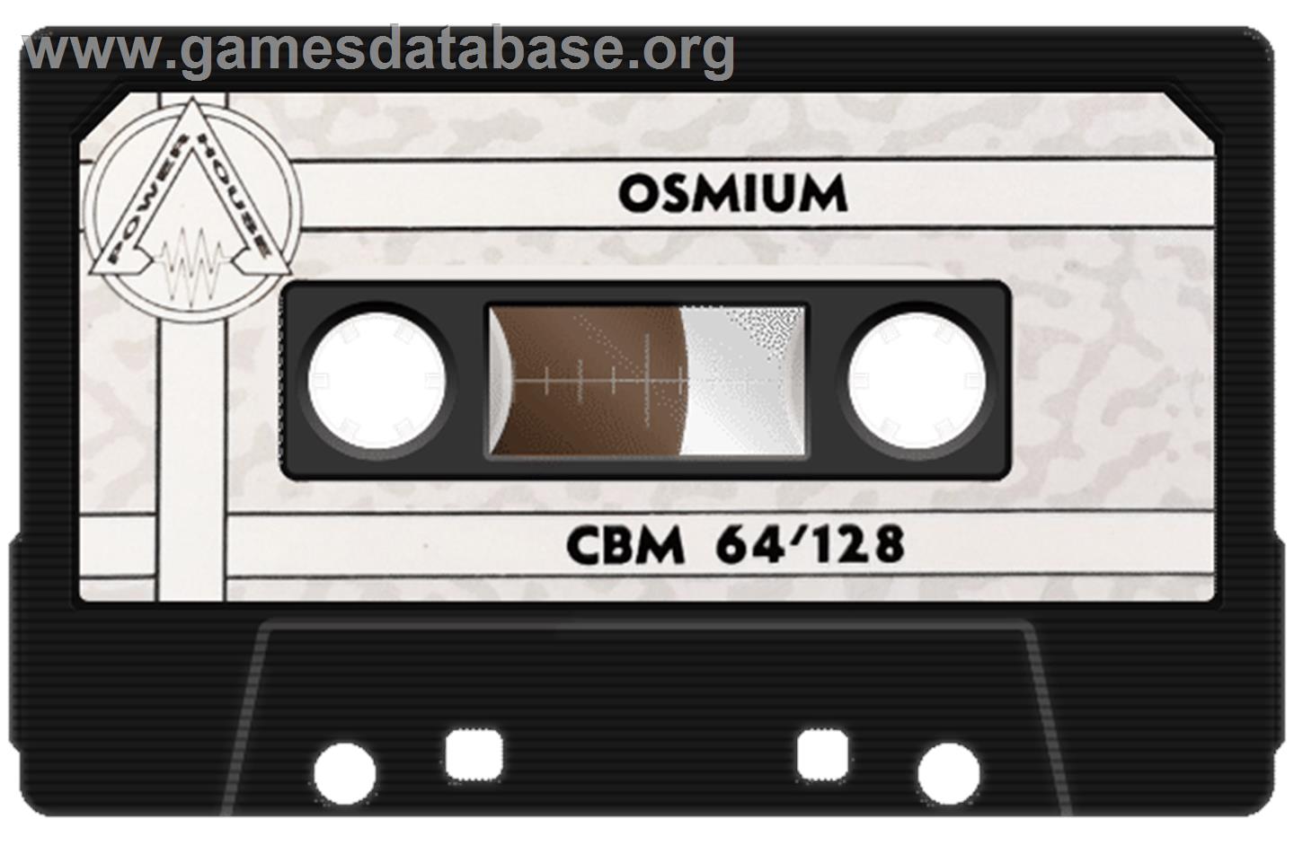 Osmium - Commodore 64 - Artwork - Cartridge
