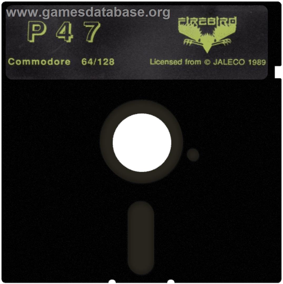 P47 Thunderbolt - Commodore 64 - Artwork - Cartridge