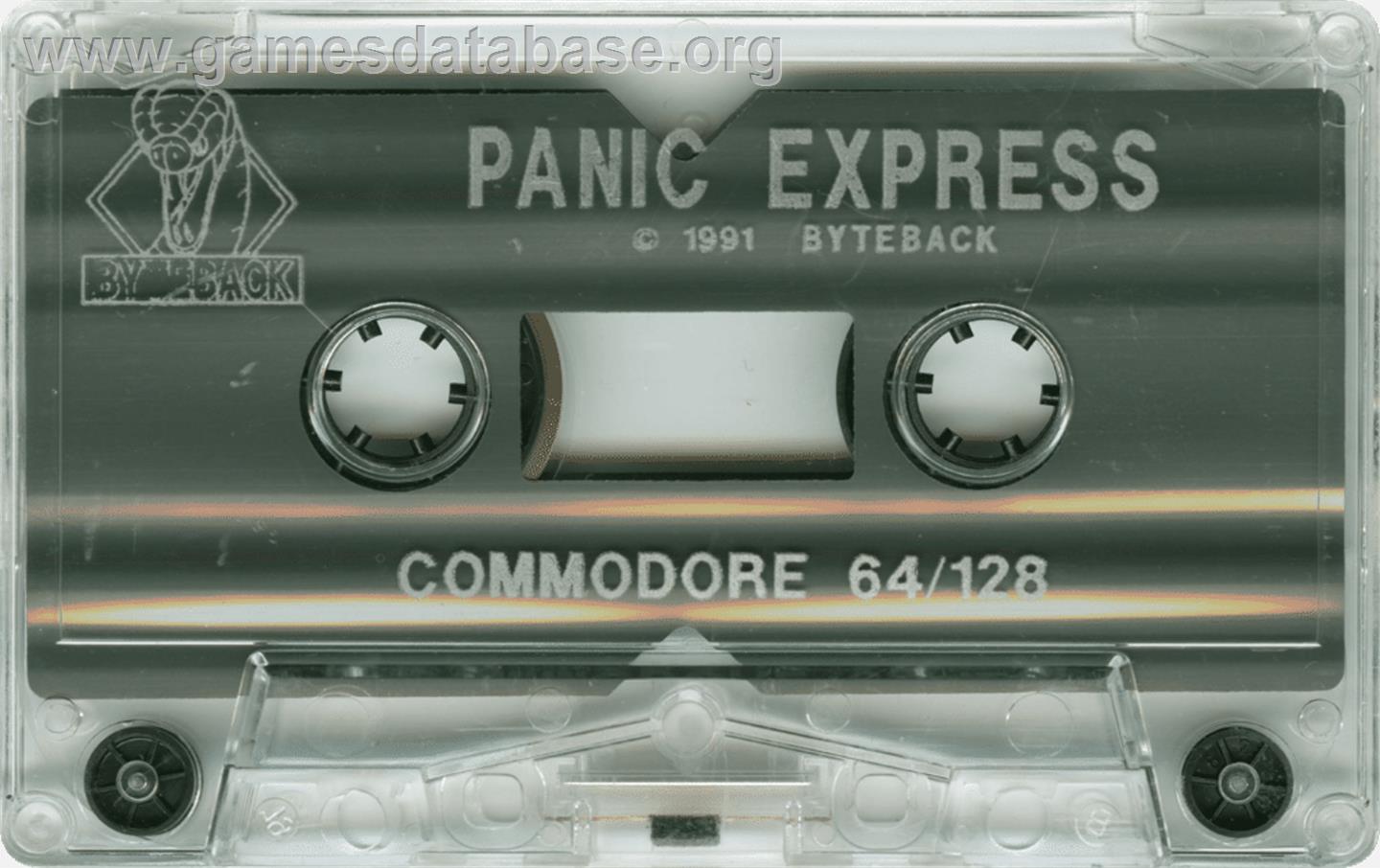 Panic Express - Commodore 64 - Artwork - Cartridge