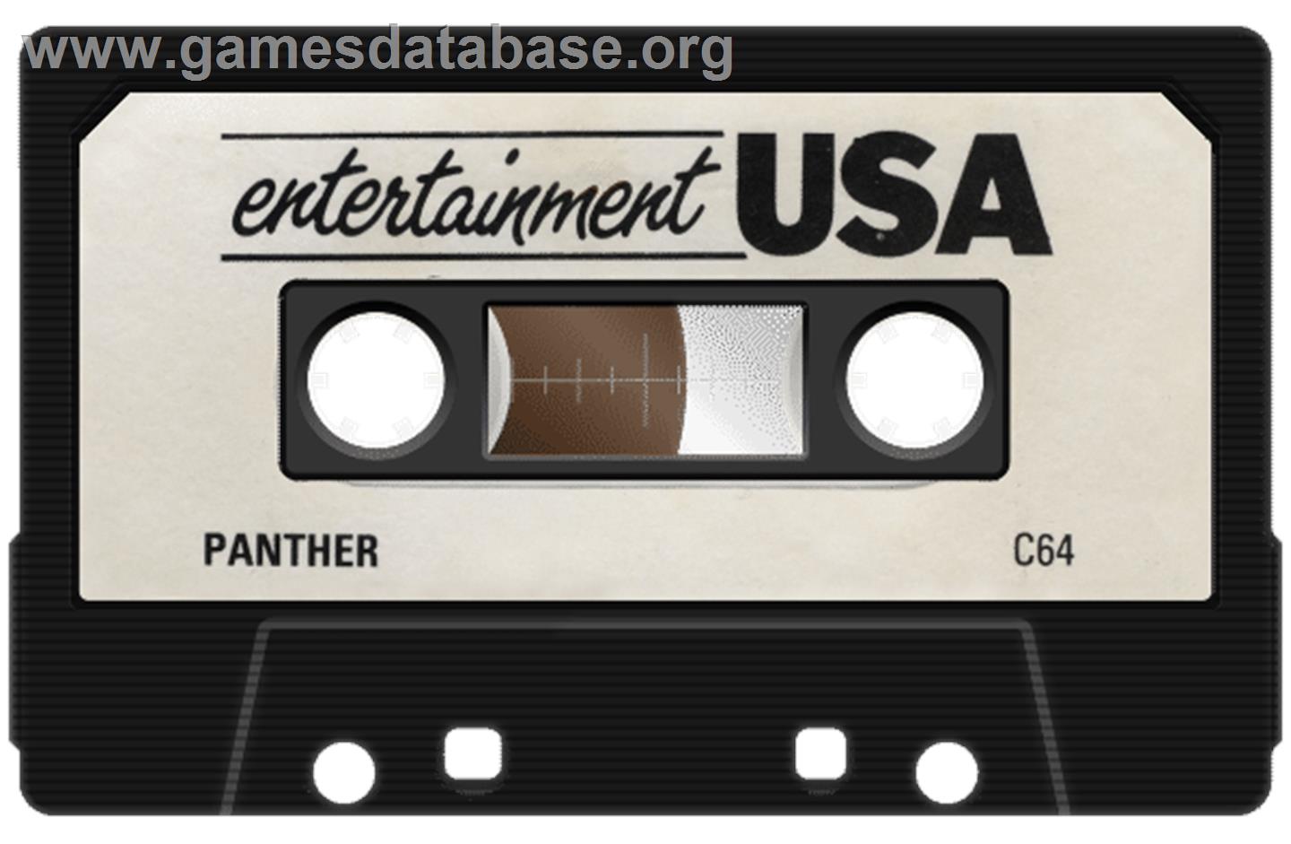 Panther - Buccaneer - Commodore 64 - Artwork - Cartridge
