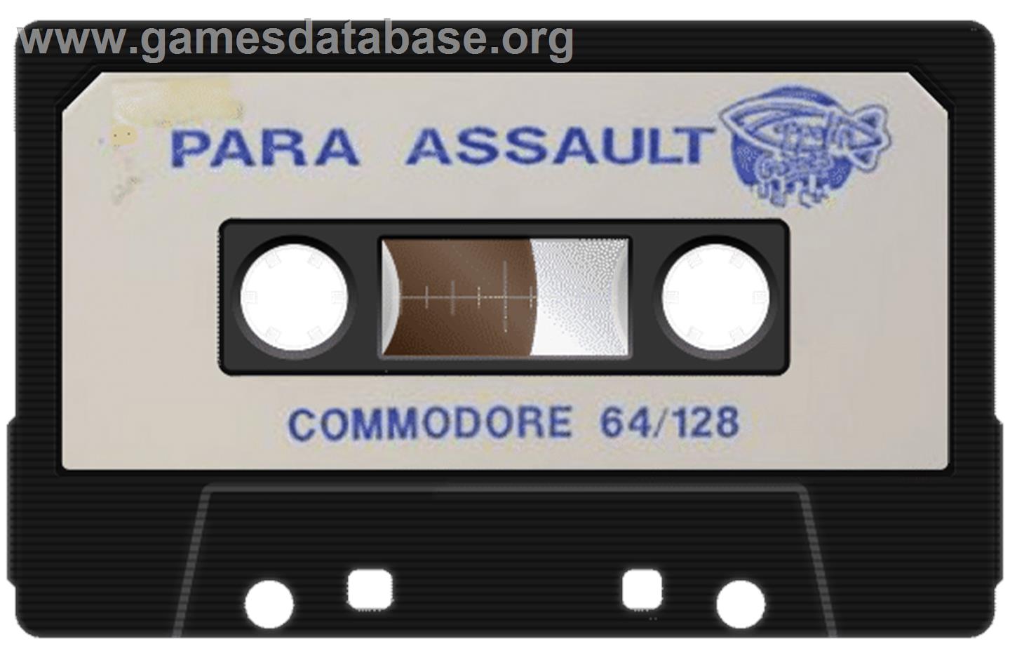 Para Assault Course - Commodore 64 - Artwork - Cartridge