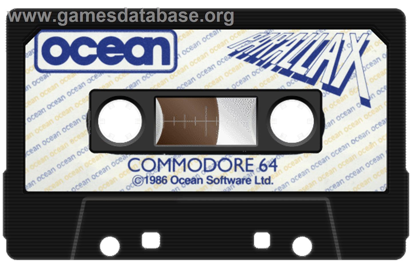 Parallax (London Software) - Commodore 64 - Artwork - Cartridge