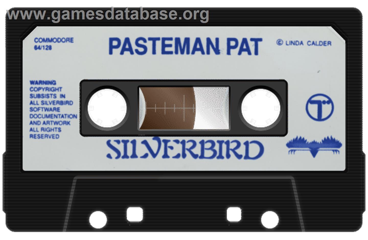 Paste-man Pat - Commodore 64 - Artwork - Cartridge