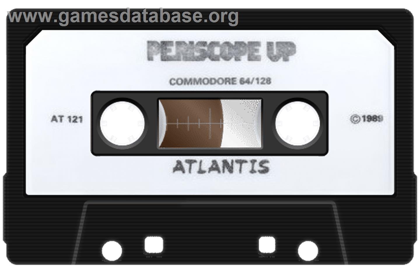 Periscope Up - Commodore 64 - Artwork - Cartridge