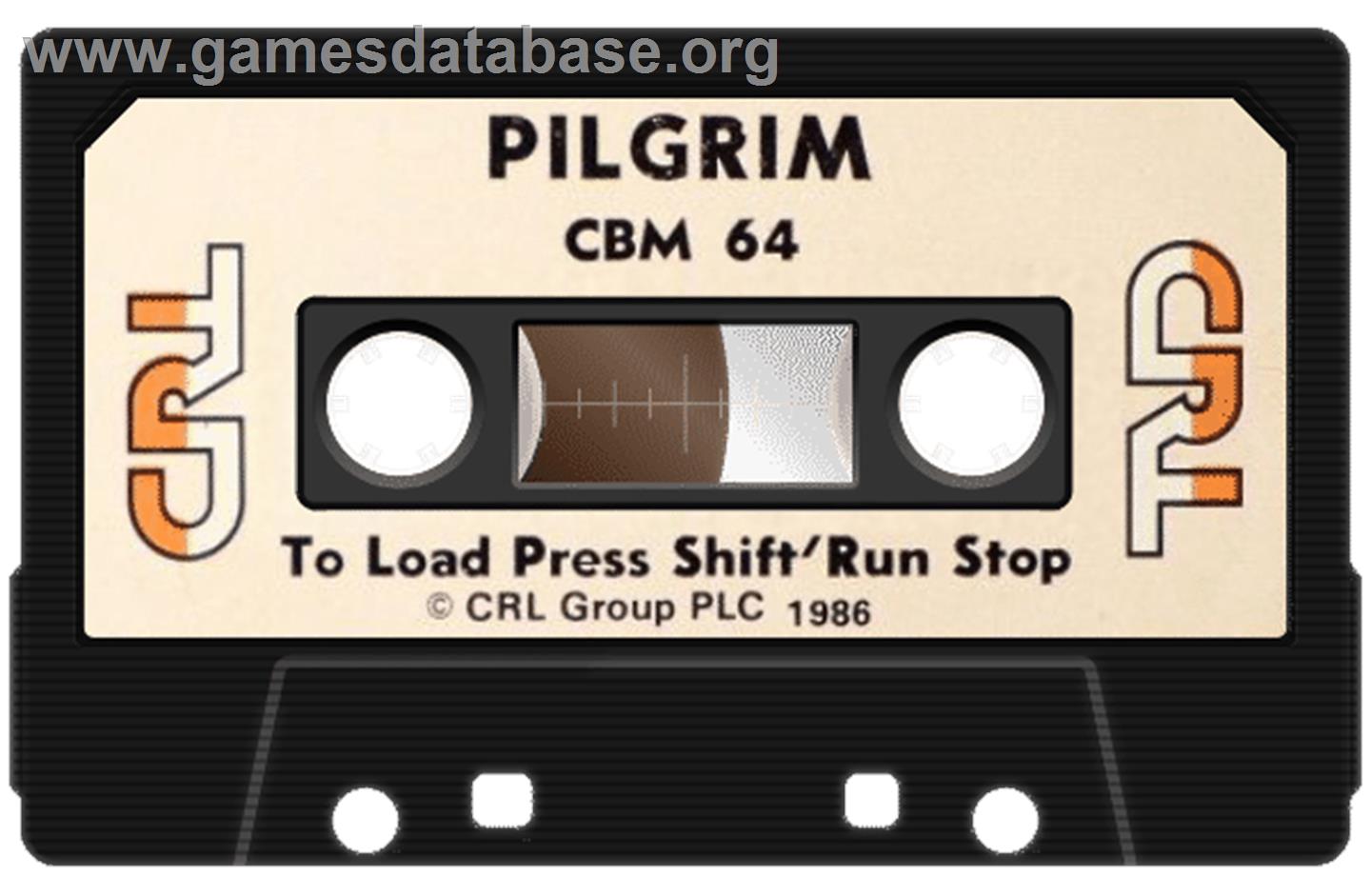 Pilgrim - Commodore 64 - Artwork - Cartridge