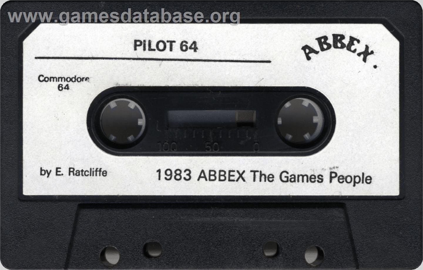 Pilot 64 - Commodore 64 - Artwork - Cartridge