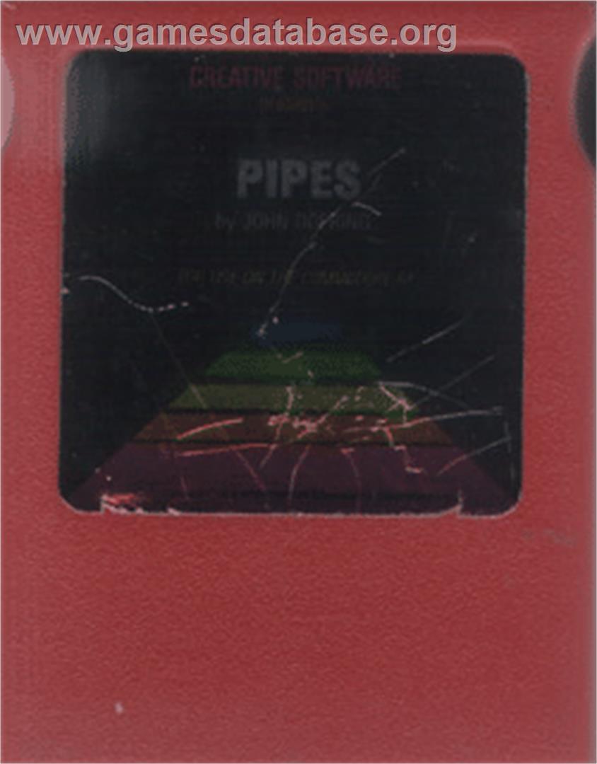 Pipes - Commodore 64 - Artwork - Cartridge