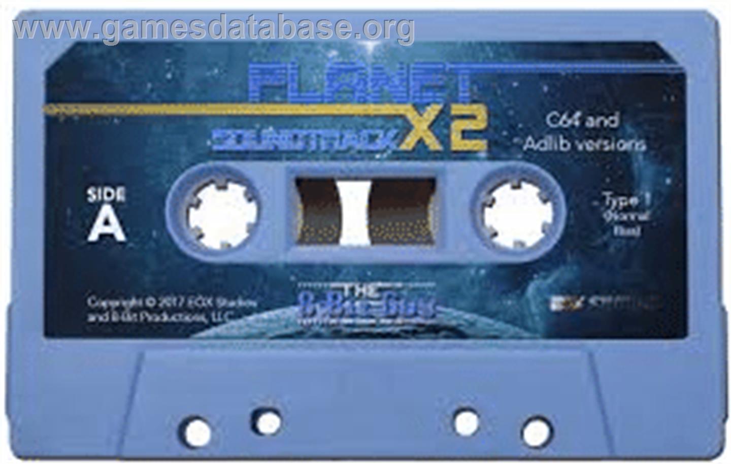 Planet X - Commodore 64 - Artwork - Cartridge