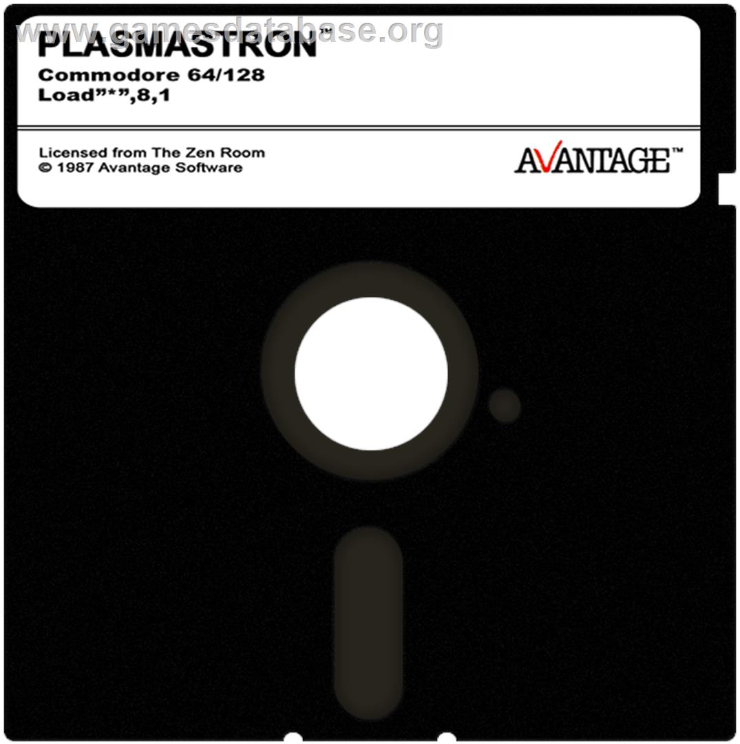Plasmatron - Commodore 64 - Artwork - Cartridge