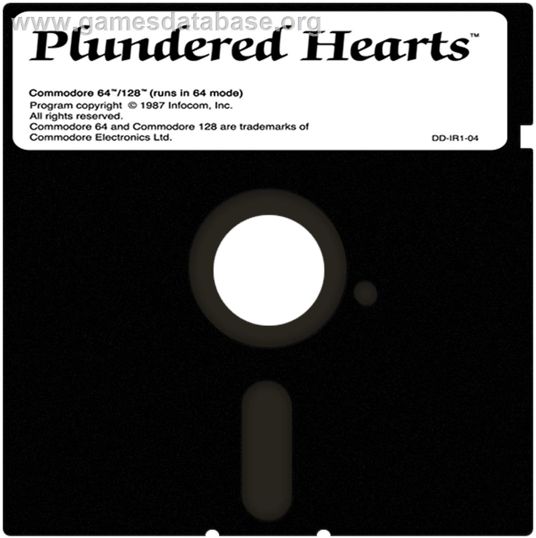 Plundered Hearts - Commodore 64 - Artwork - Cartridge