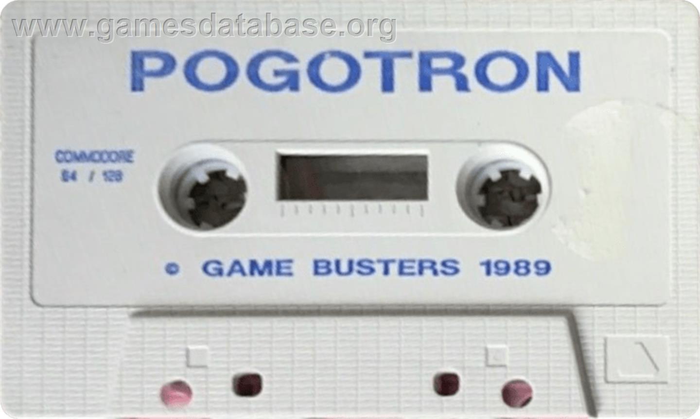 Pogotron - Commodore 64 - Artwork - Cartridge