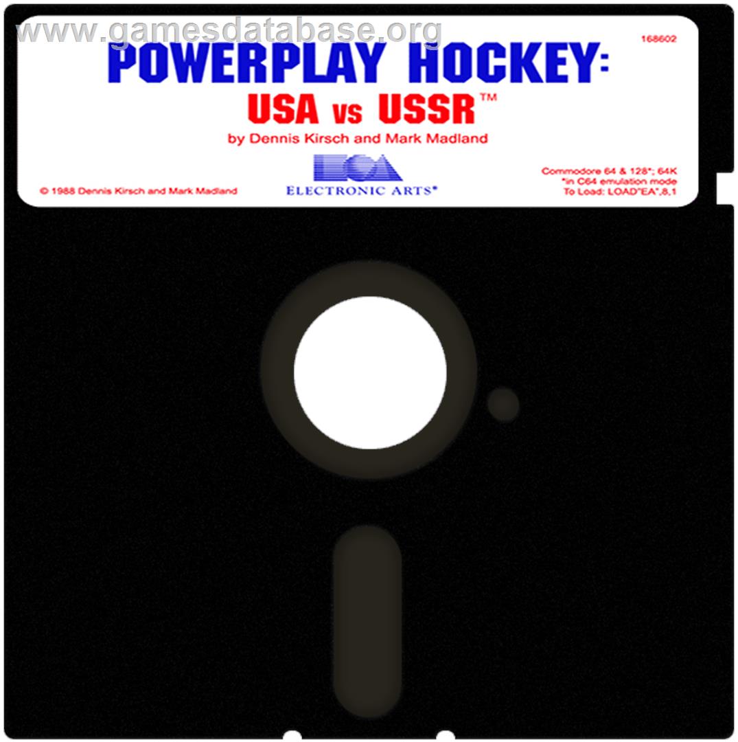Power Play 64 (Microprose Soccer - Rick Dangerous - Stunt Car Racer) - Commodore 64 - Artwork - Cartridge