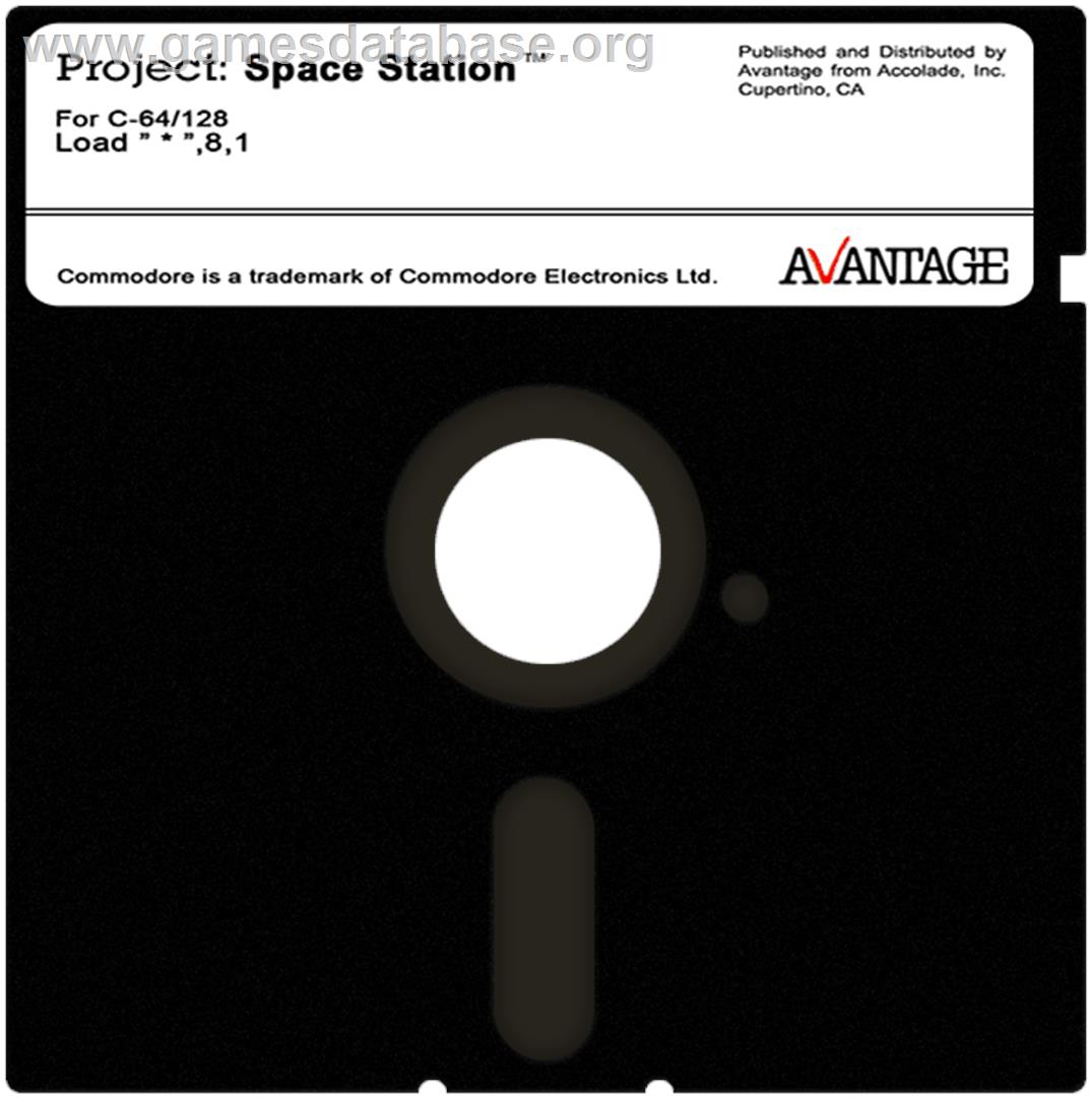 Project: Space Station - Commodore 64 - Artwork - Cartridge