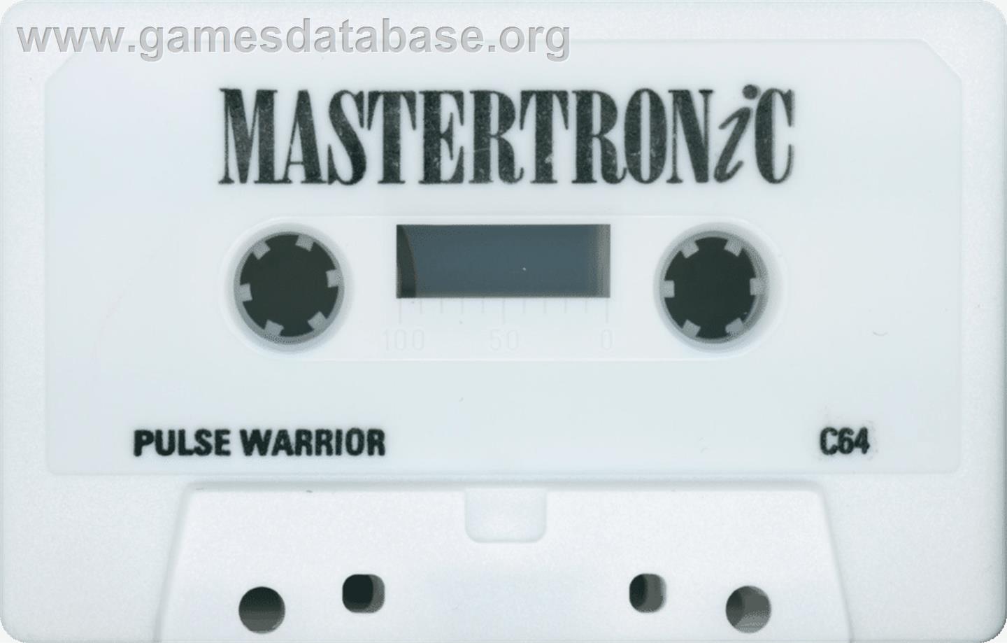Pulse Warrior - Commodore 64 - Artwork - Cartridge
