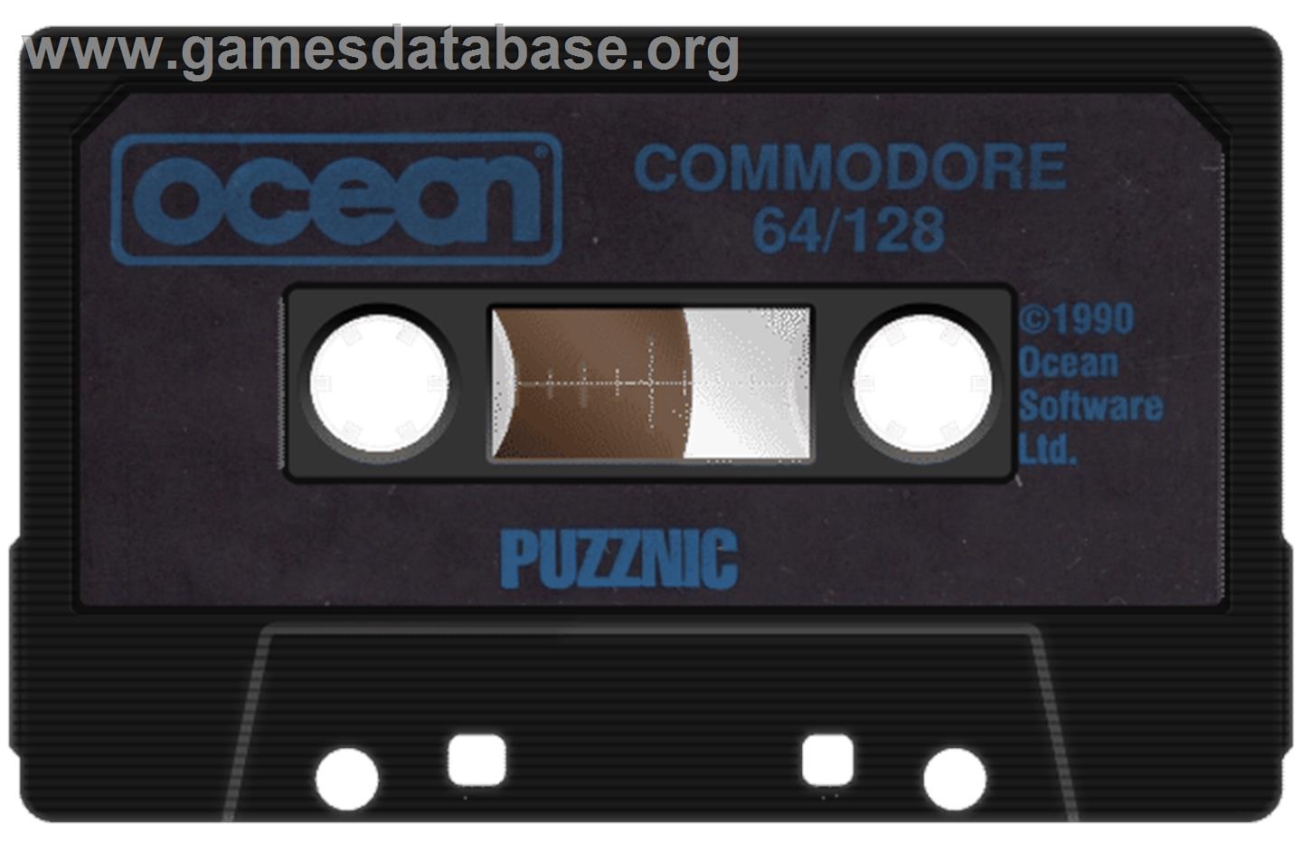 Puzznic - Commodore 64 - Artwork - Cartridge