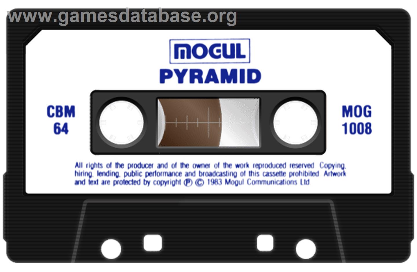 Pyramid (Systems Editoriale) - Commodore 64 - Artwork - Cartridge